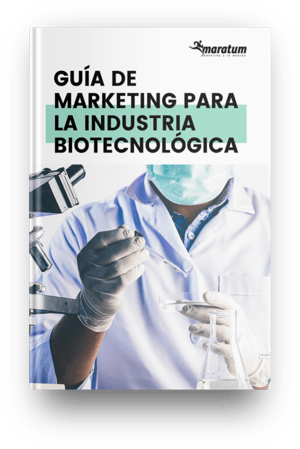 Mockup - Guía de Marketing para la industria biotecnológica